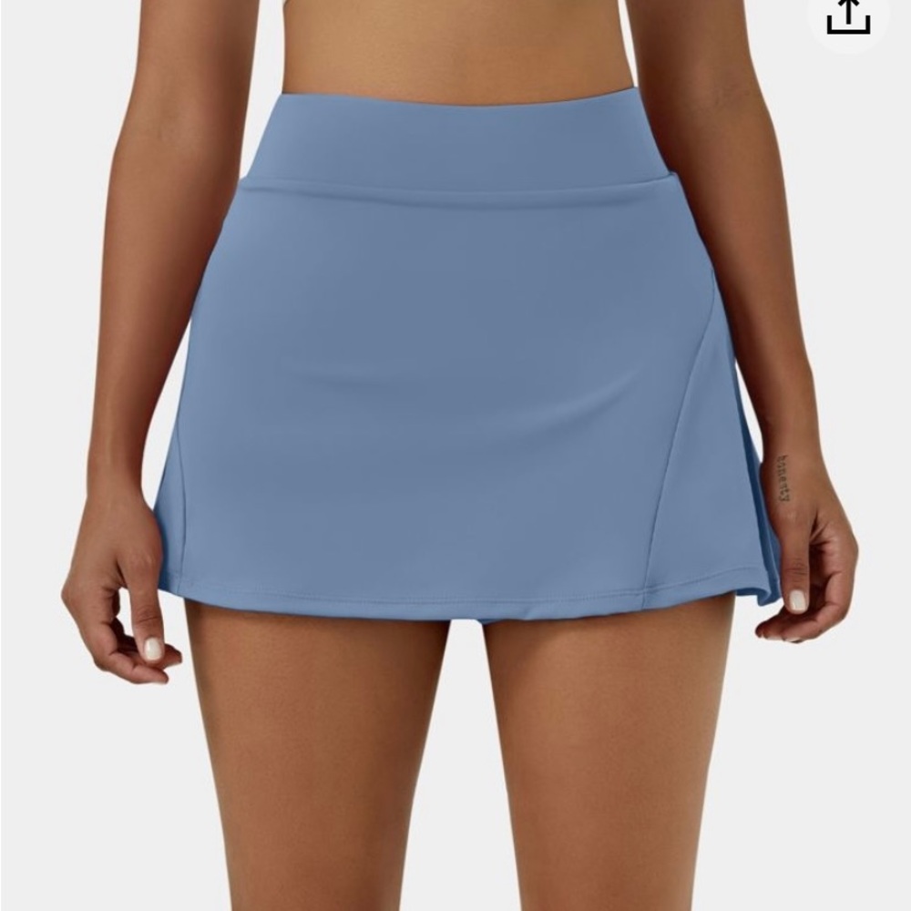 Blue tennis skirt